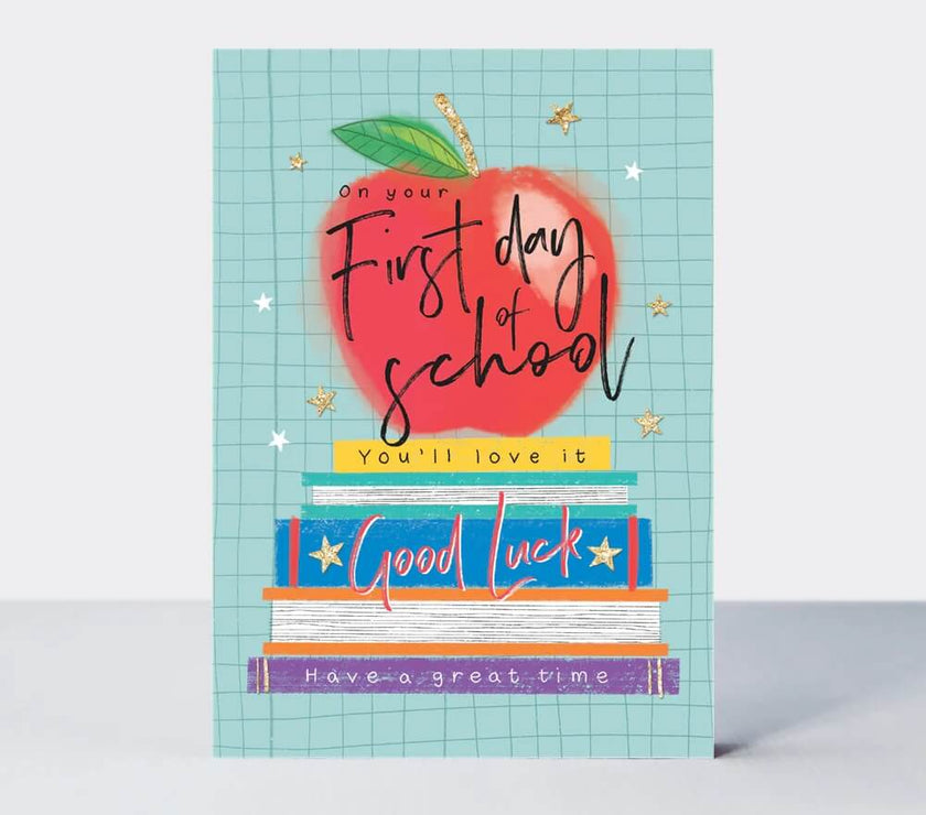 First Day at School Greeting Card