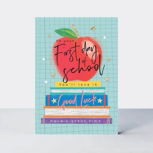 First Day at School Greeting Card