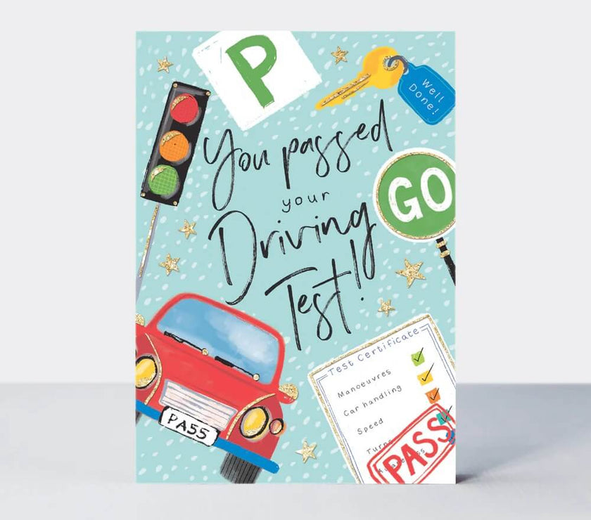 Passed Driving Test Greeting Card