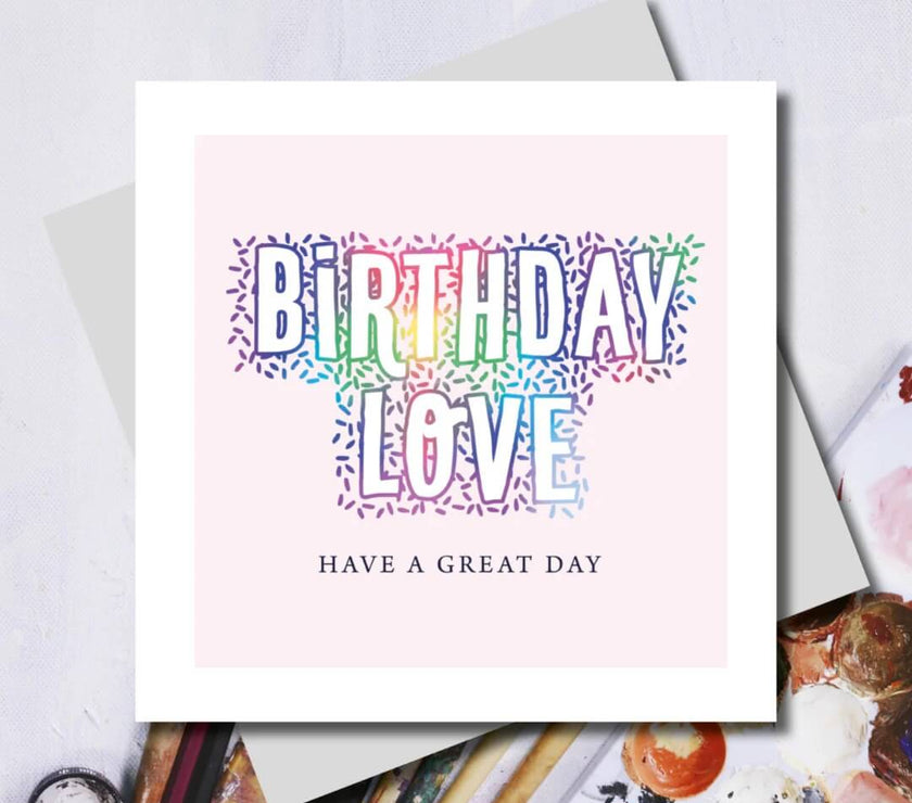Birthday Love Birthday Card