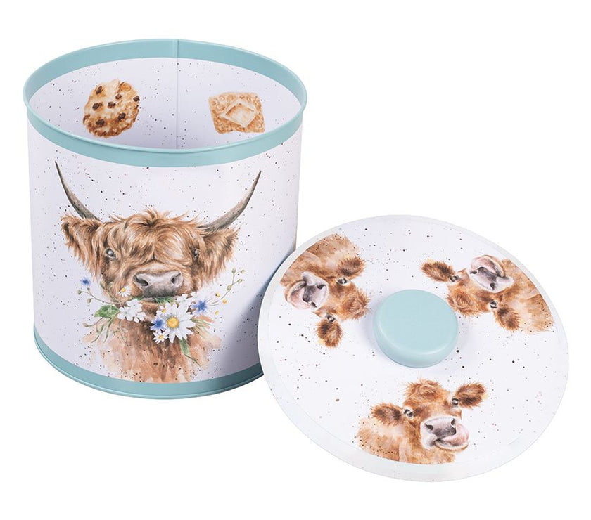 Cow Biscuit Tin