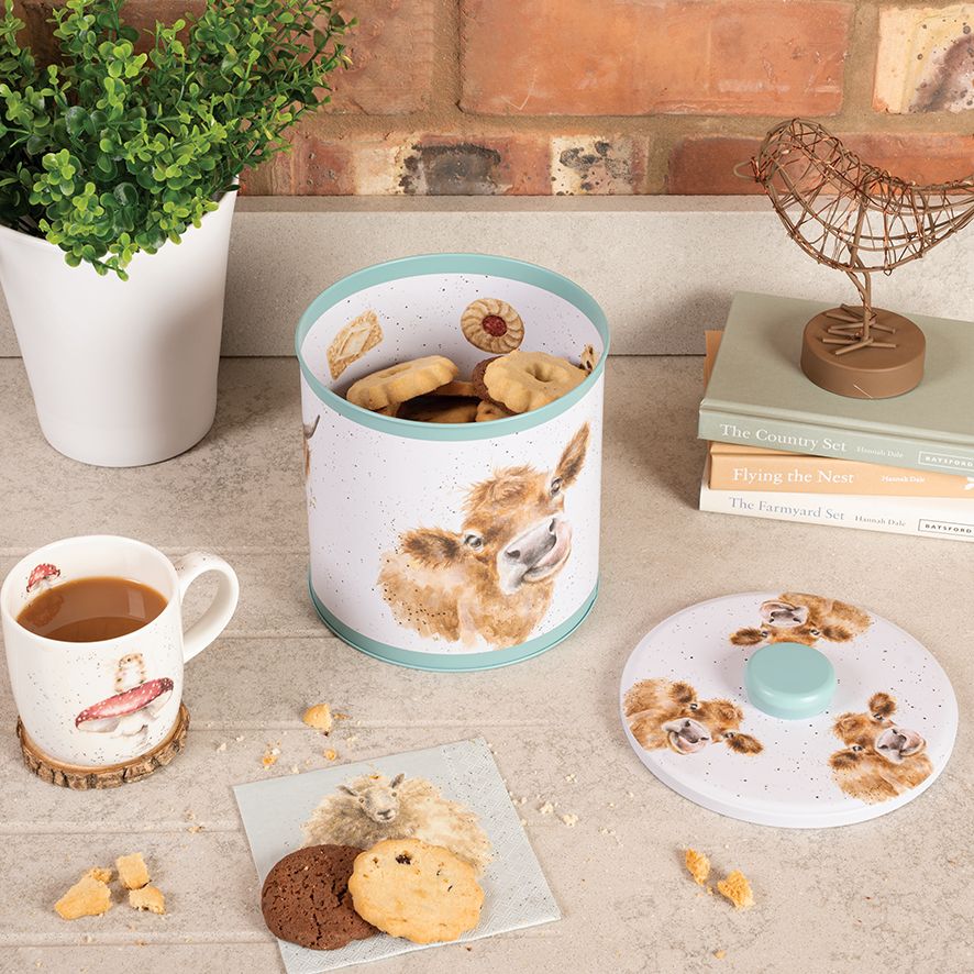 Cow Biscuit Tin