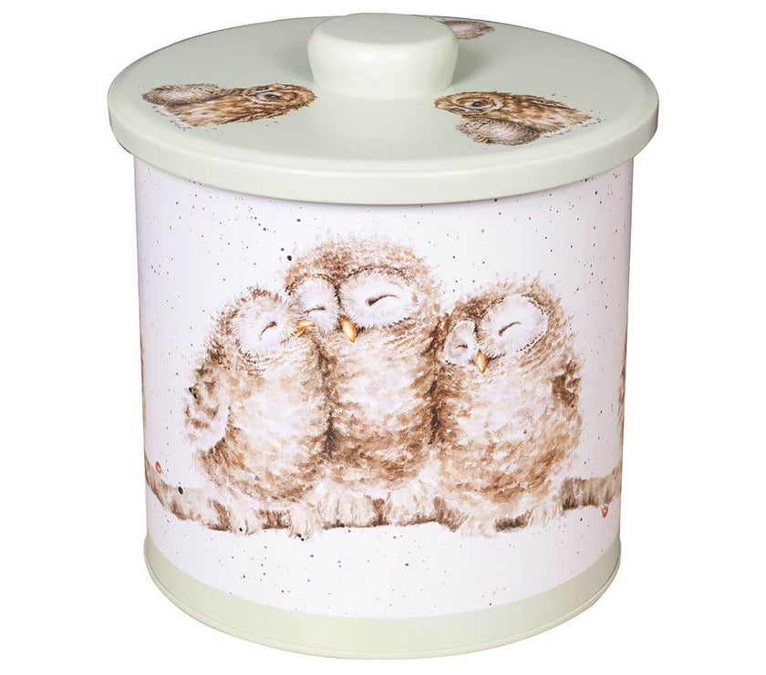 Biscuit Tin Owls