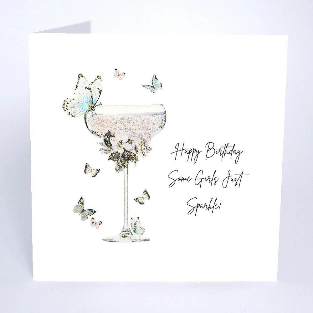 Just Sparkle Birthday Card - House of Cards