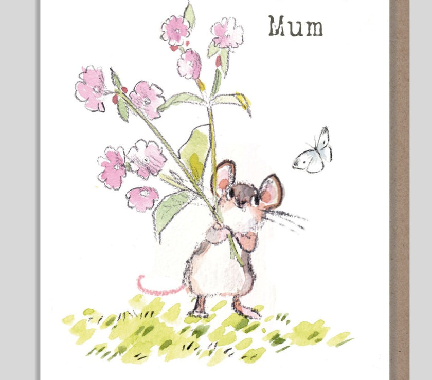 Mum Mouse Birthday Card