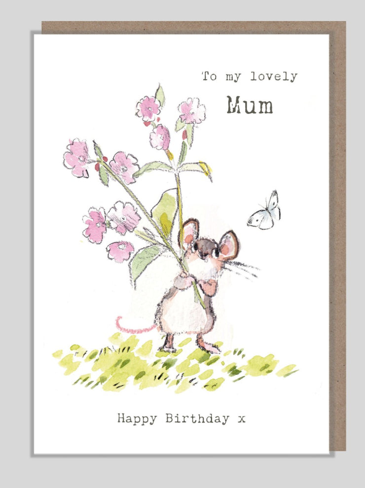 Mum Mouse Birthday Card