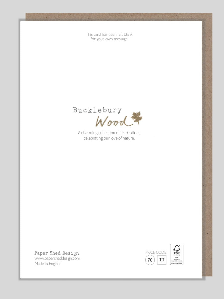Daughter Tree Stump Birthday Card