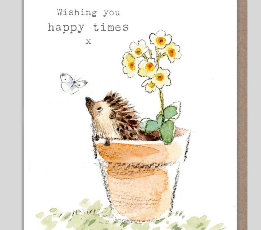 New Home Hedgehog Card