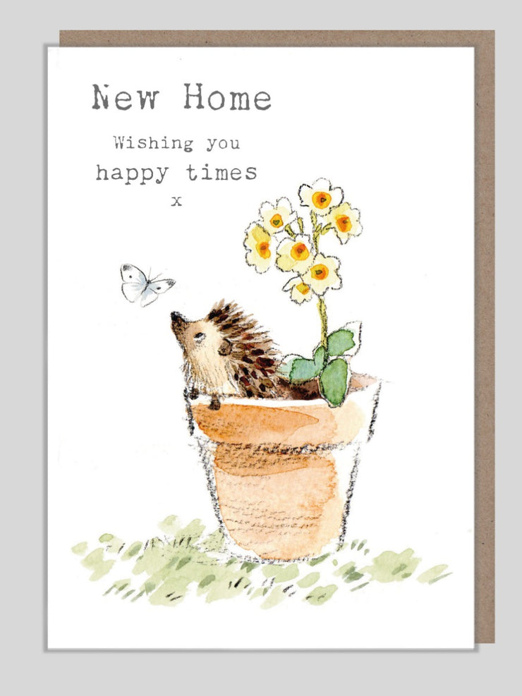 New Home Hedgehog Card