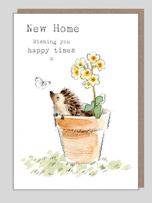 New Home Hedgehog Card