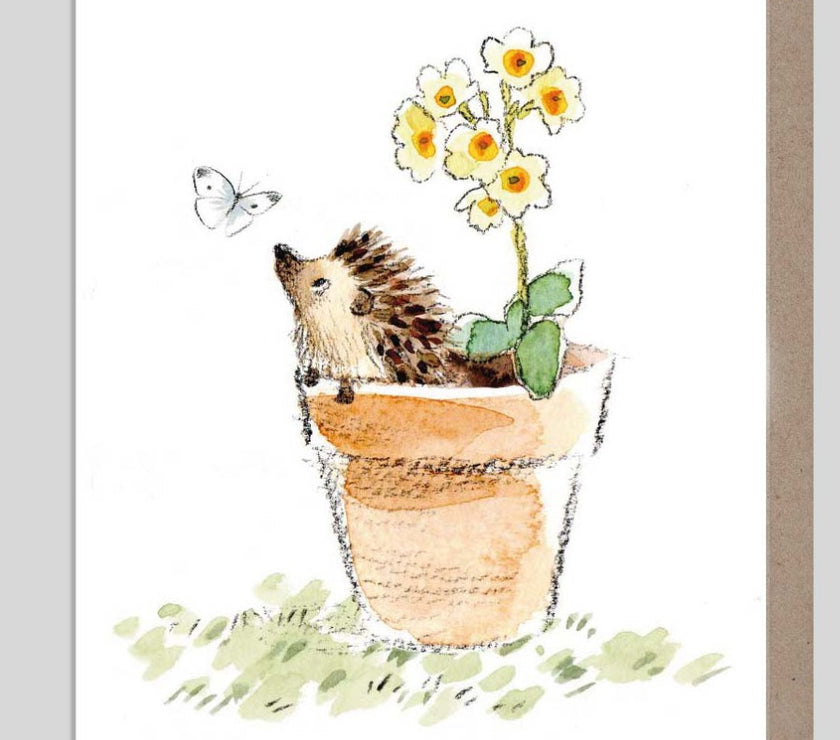 Daughter Hedgehog Birthday Card