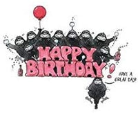 Birdwit Velcrow Birthday Card