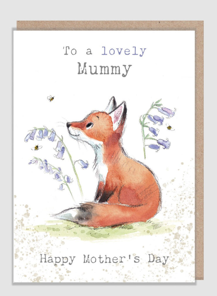 Mummy Fox Mothers Day Card