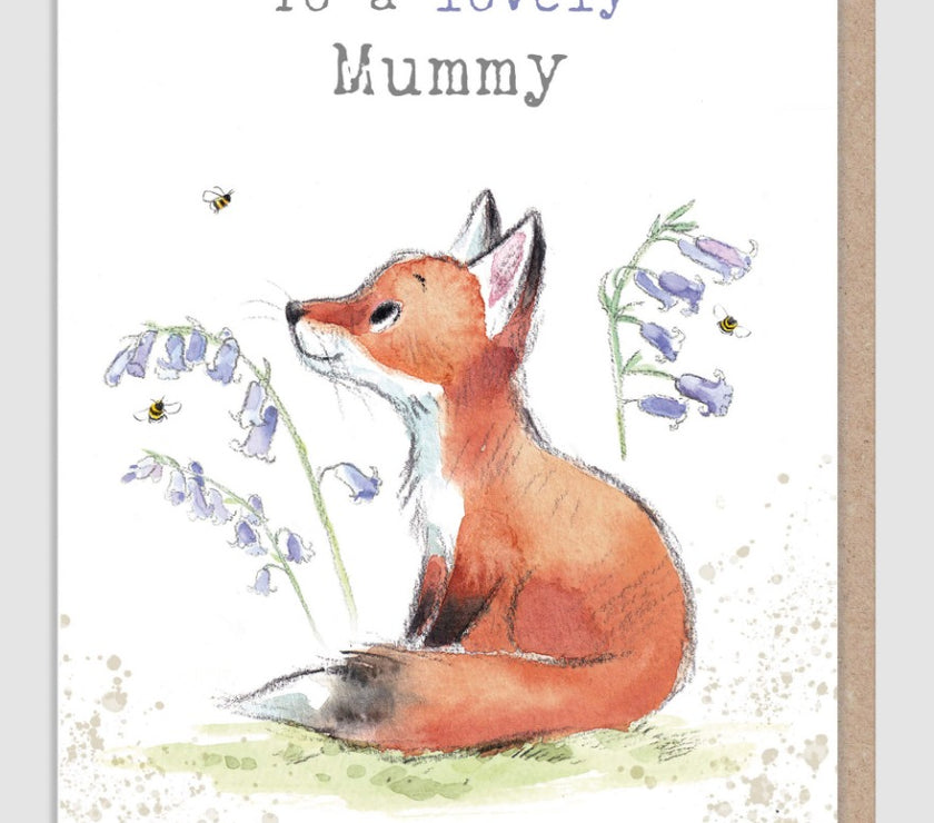 Mummy Fox Mothers Day Card