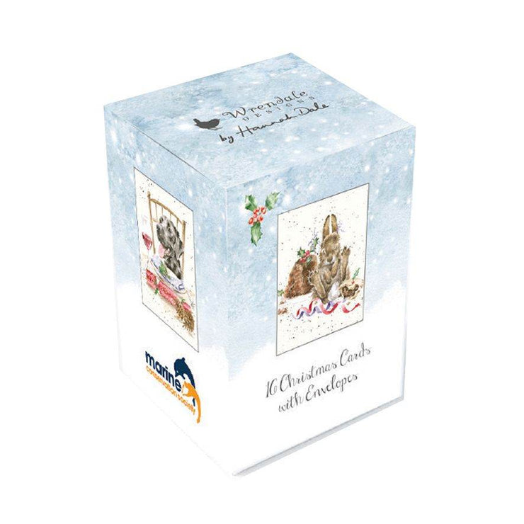 Donkey Mini Charity Christmas Cards - House of Cards