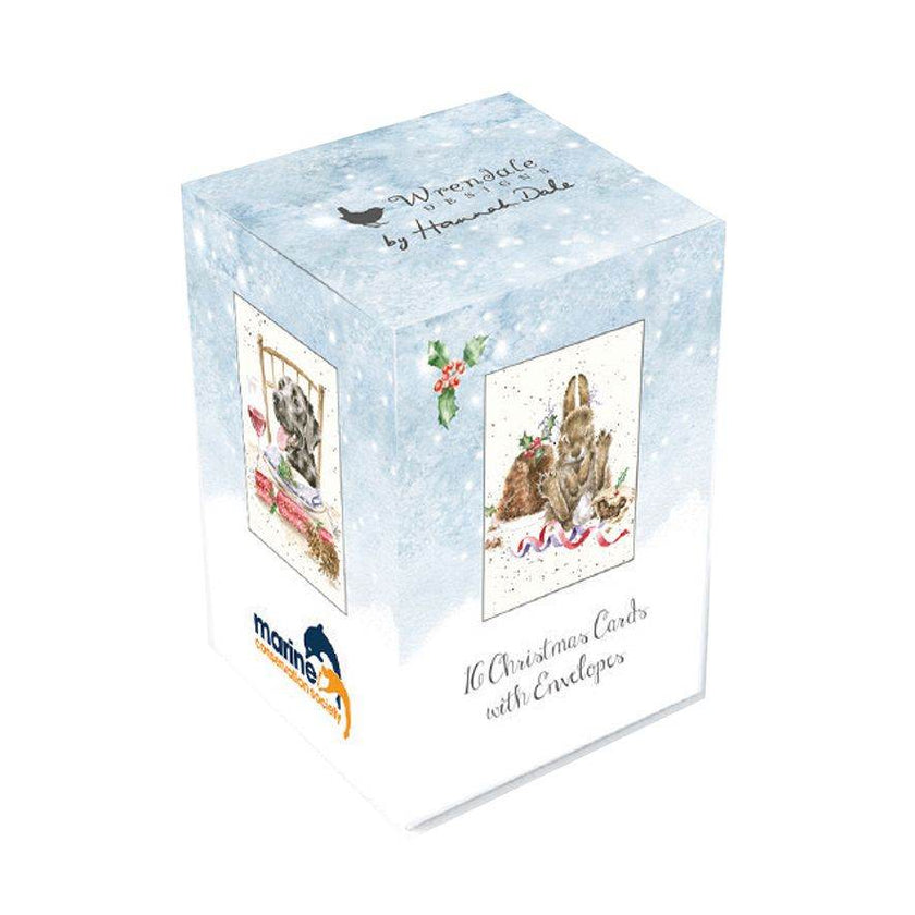 Donkey Mini Charity Christmas Cards - House of Cards