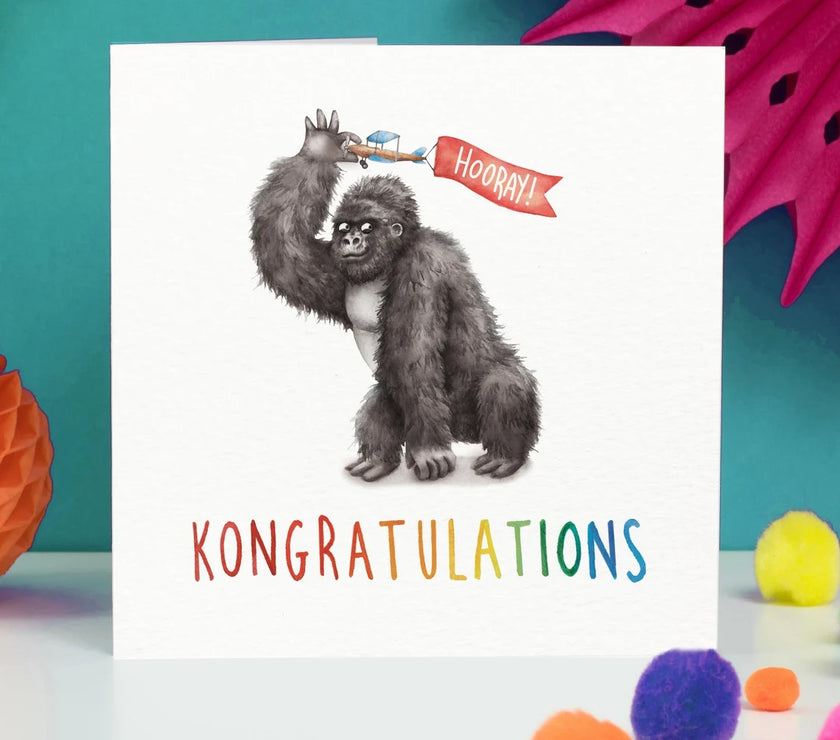 Kong Congratulations Card
