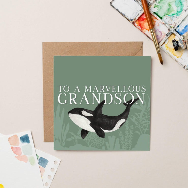 Grandson OrGreeting Card