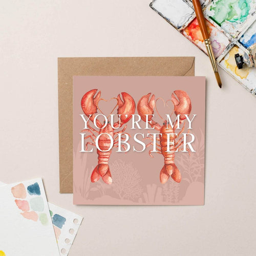 Anniversary Lobster Greeting Card - House of Cards