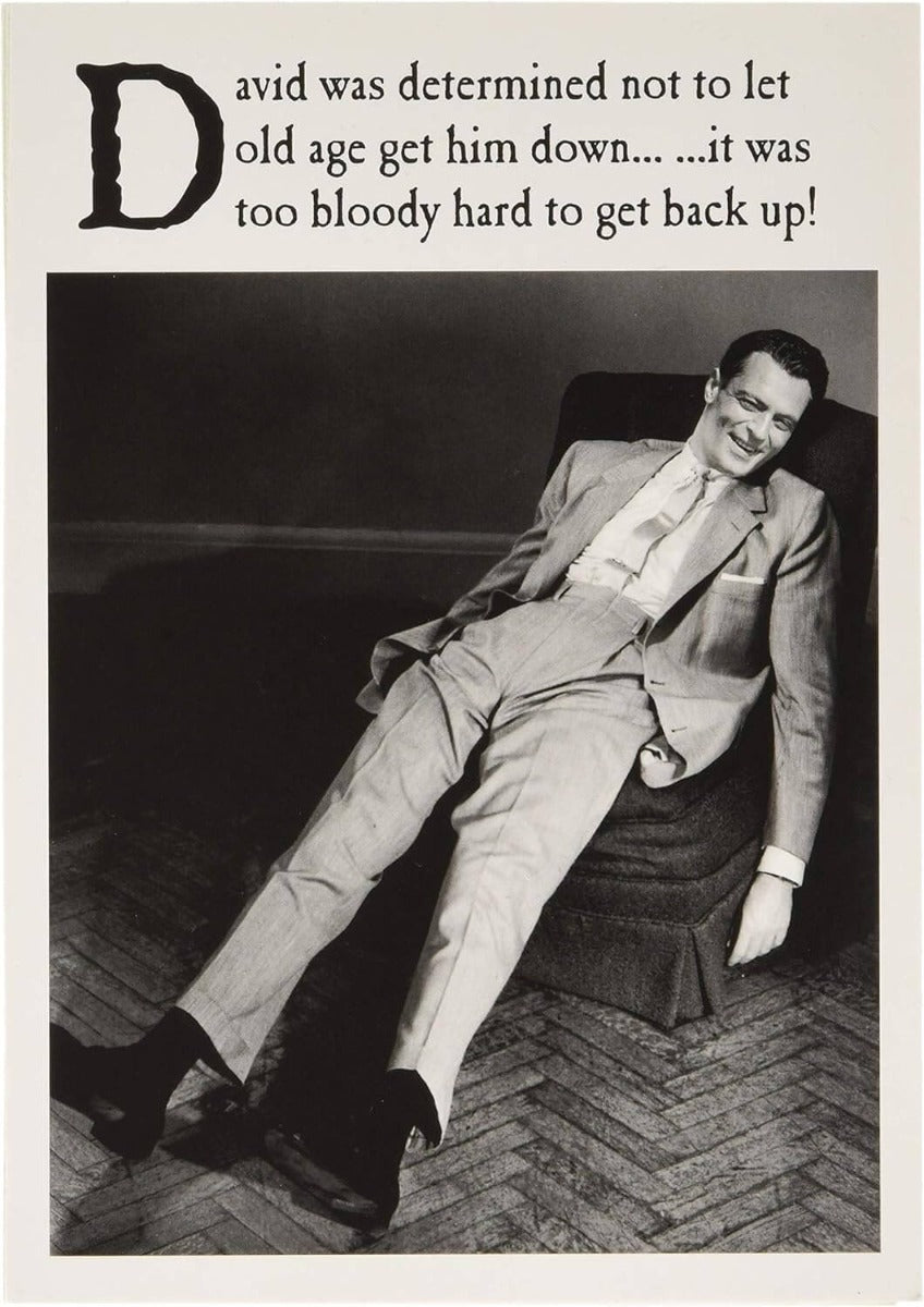 Get Back Up Birthday Card
