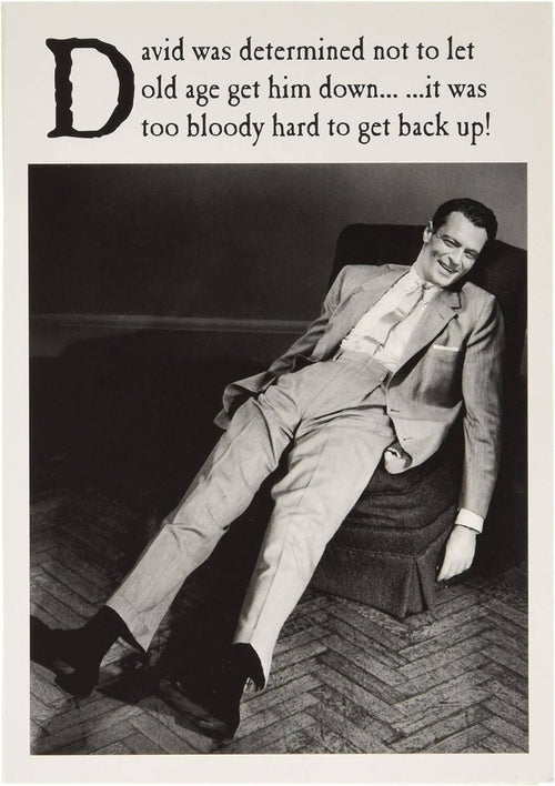 Get Back Up Birthday Card