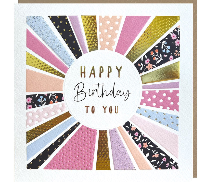 Circle Birthday Card