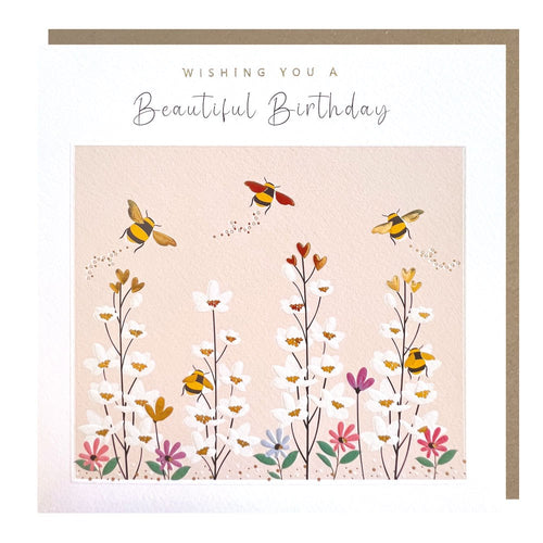 Bees Birthday Card