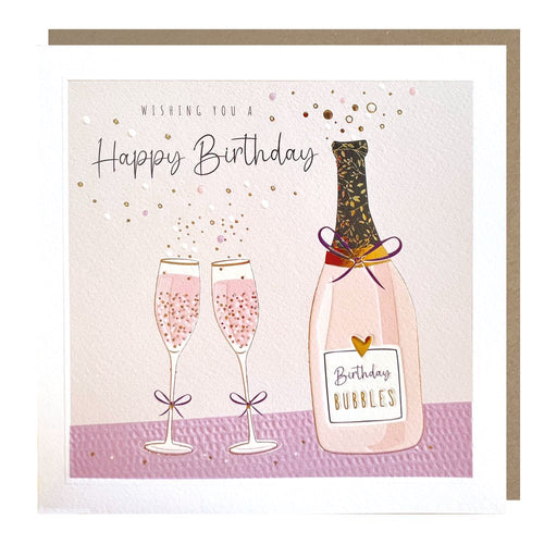 Bubbles Birthday Card