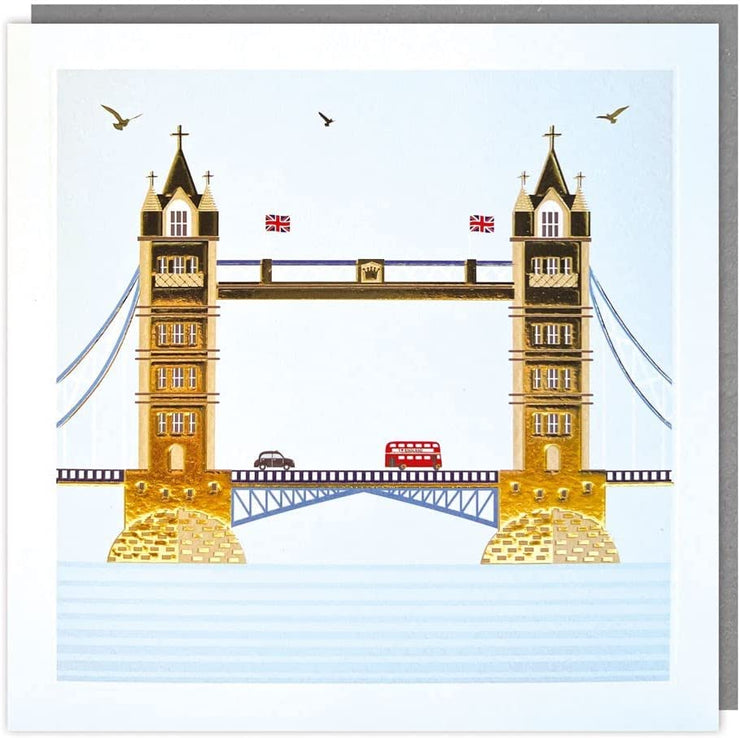 London Tower Bridge Greeting Card