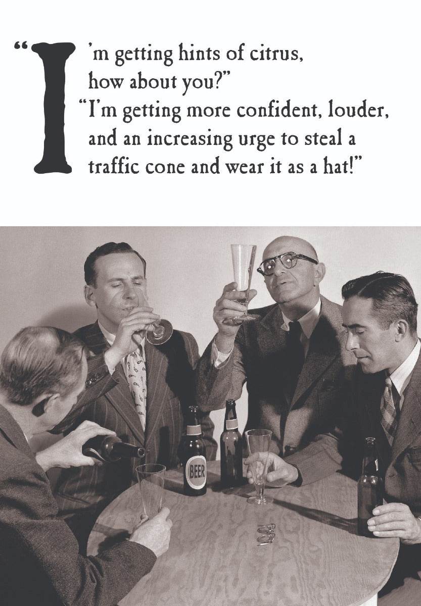 Traffic Cone Birthday Card - House of Cards