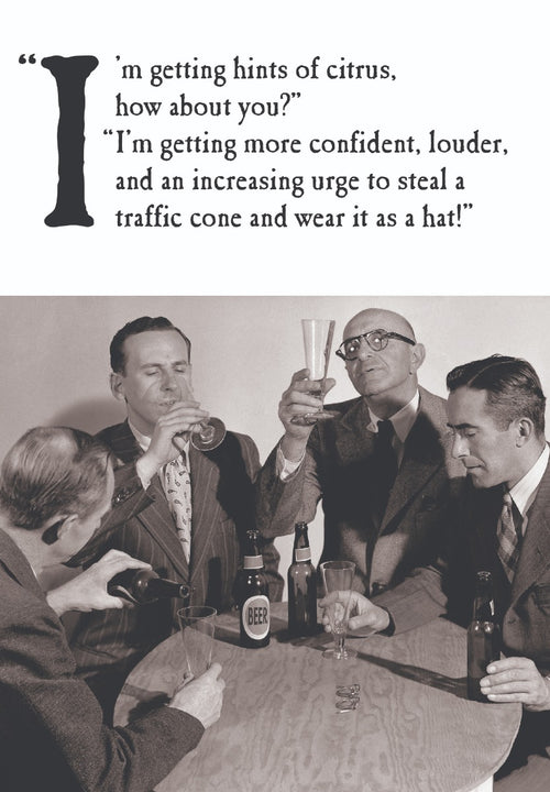 Traffic Cone Birthday Card