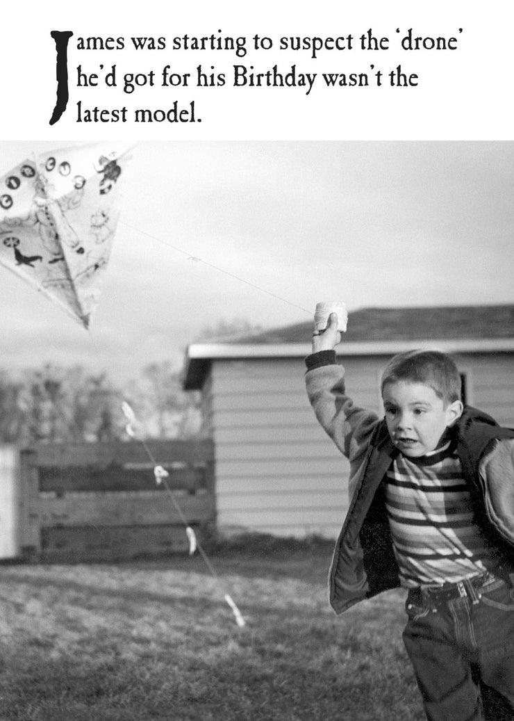 Drone Birthday Card