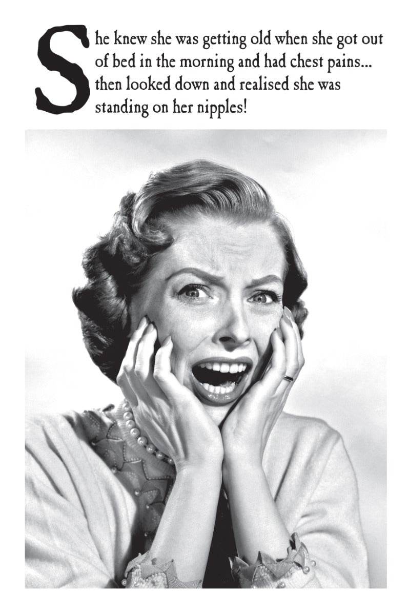 Nipples Birthday Card - House of Cards