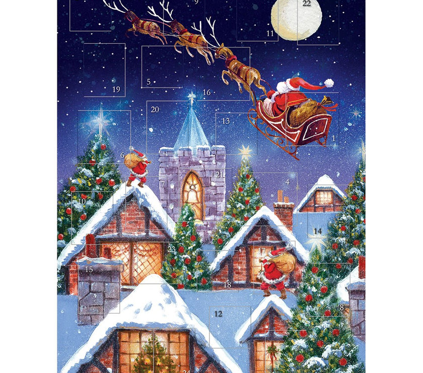 Santas Sleigh Advent Calendar