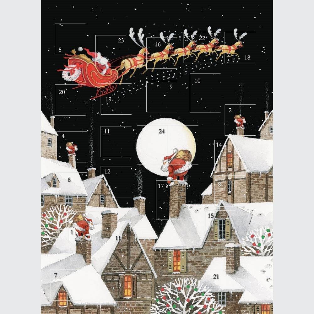 Lots of Santas Advent Calendar - House of Cards
