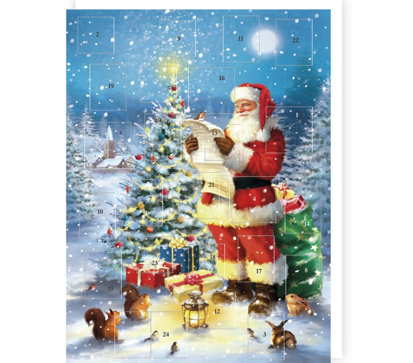 Santas List Advent Calendar