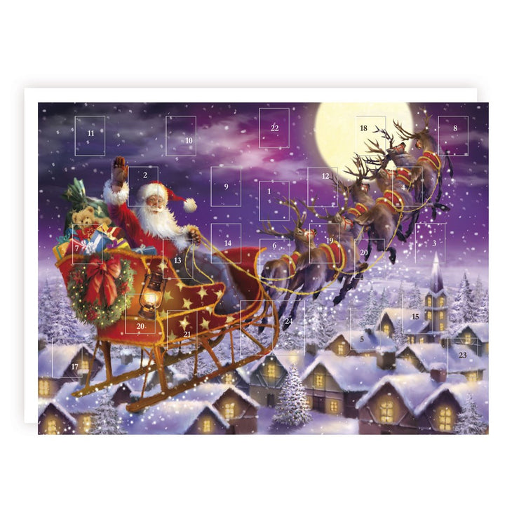 Santas Sleigh Advent Calendar