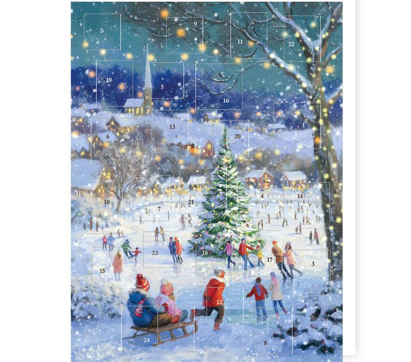 Skating Village Advent Calendar