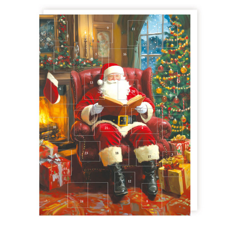 Santa Reading Advent Calendar