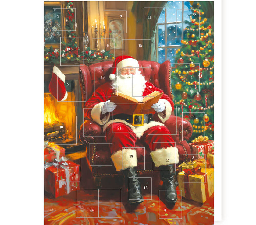 Santa Reading Advent Calendar