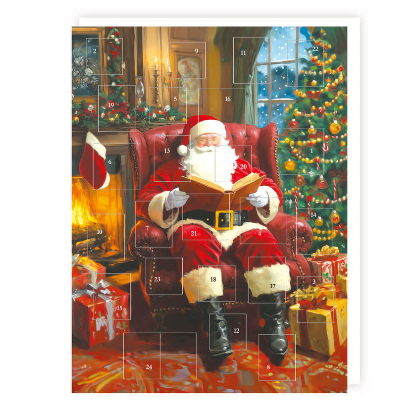 Santa Reading Advent Calendar