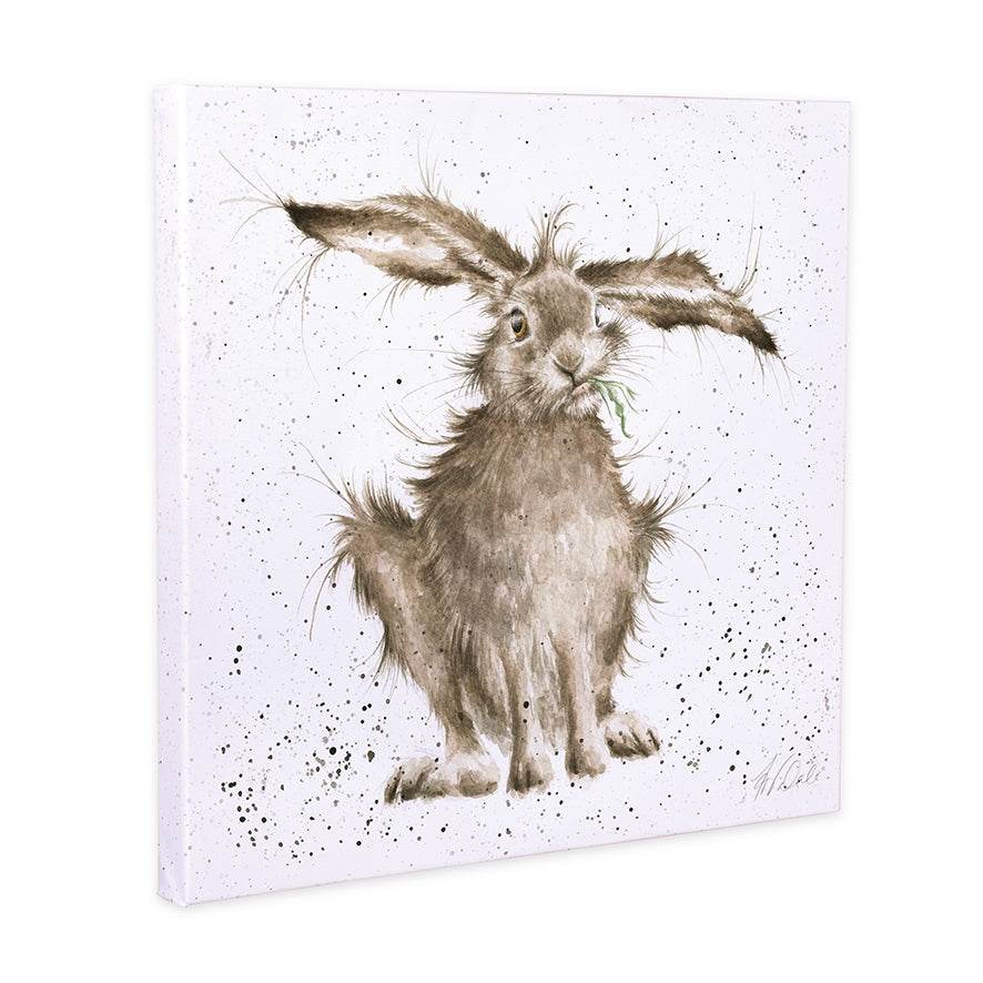 Hare Brained Small Canvas - House of Cards