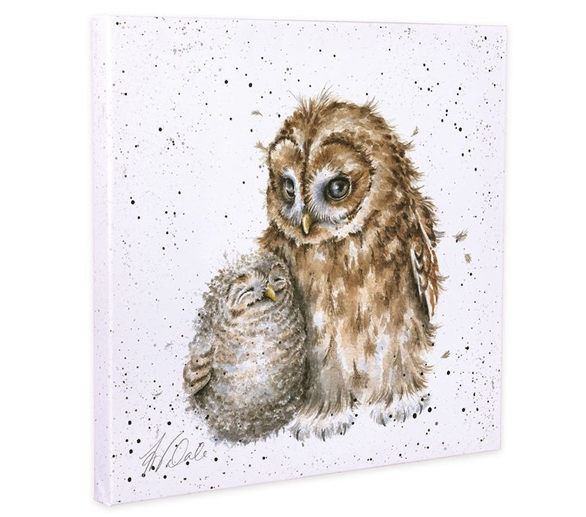Owls Small Canvas