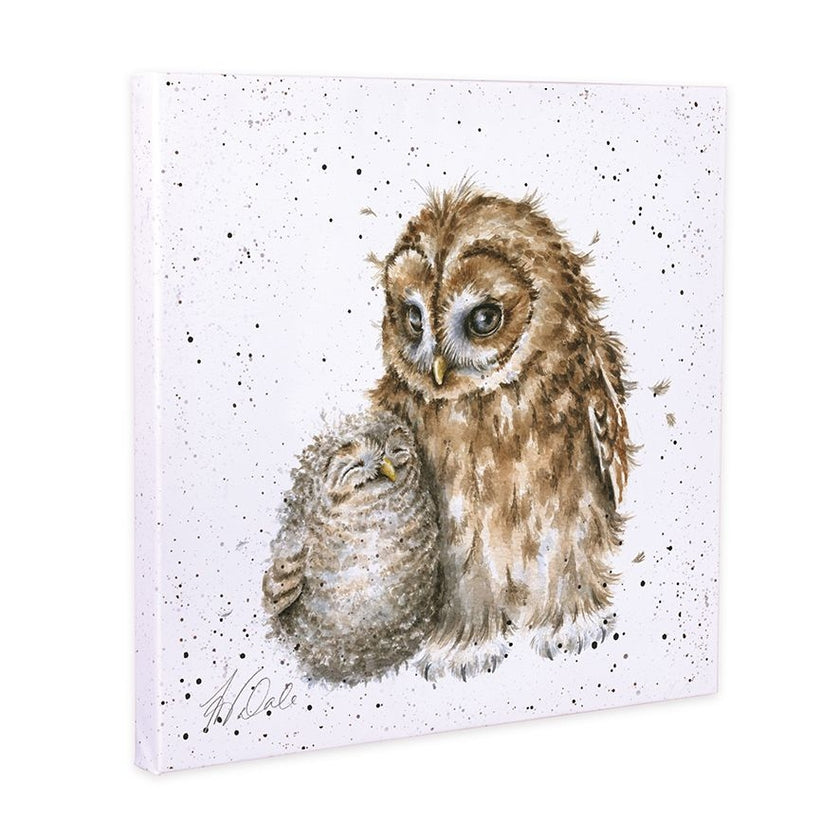 Owls Small Canvas