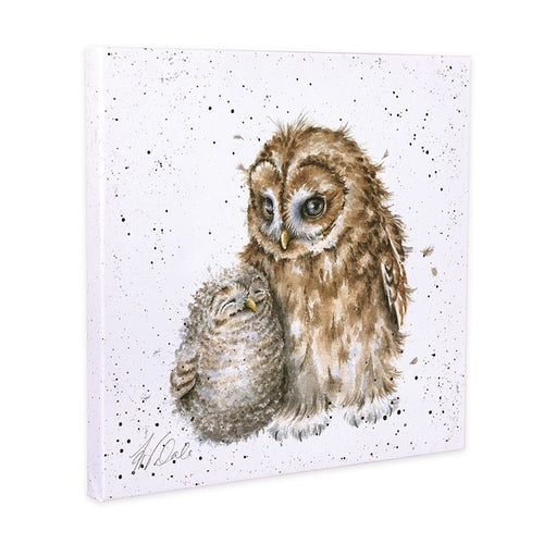 Owls Small Canvas