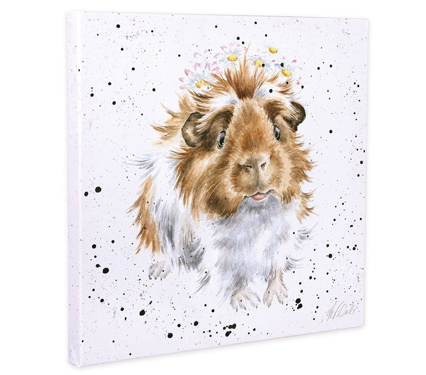 Grinny Pig Canvas by
