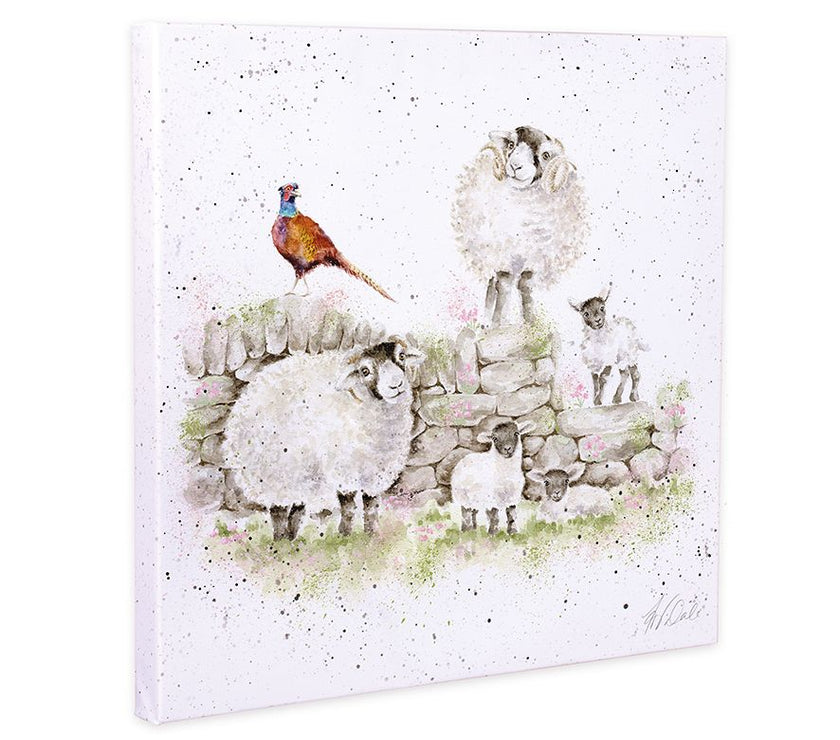 Green Pastures Small Canvas
