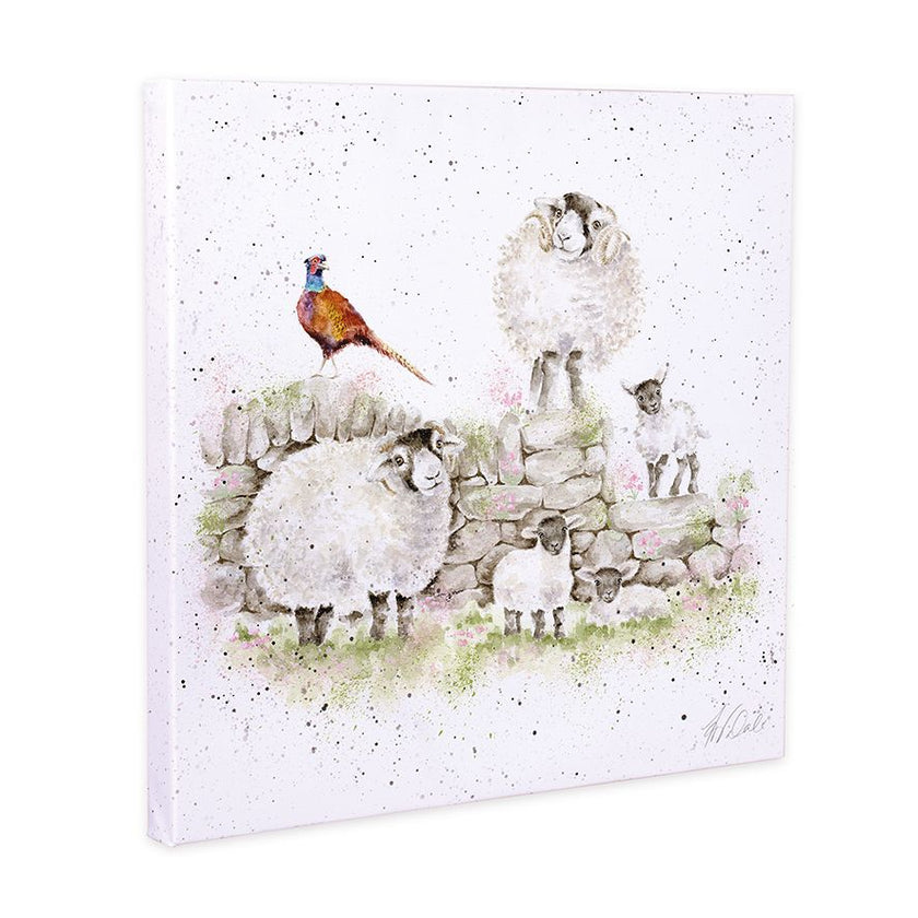 Green Pastures Small Canvas