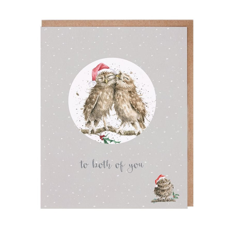 Both of You Christmas Decoration Card