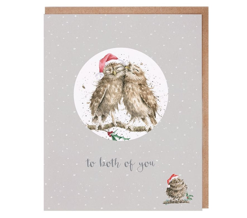 Both of You Christmas Decoration Card